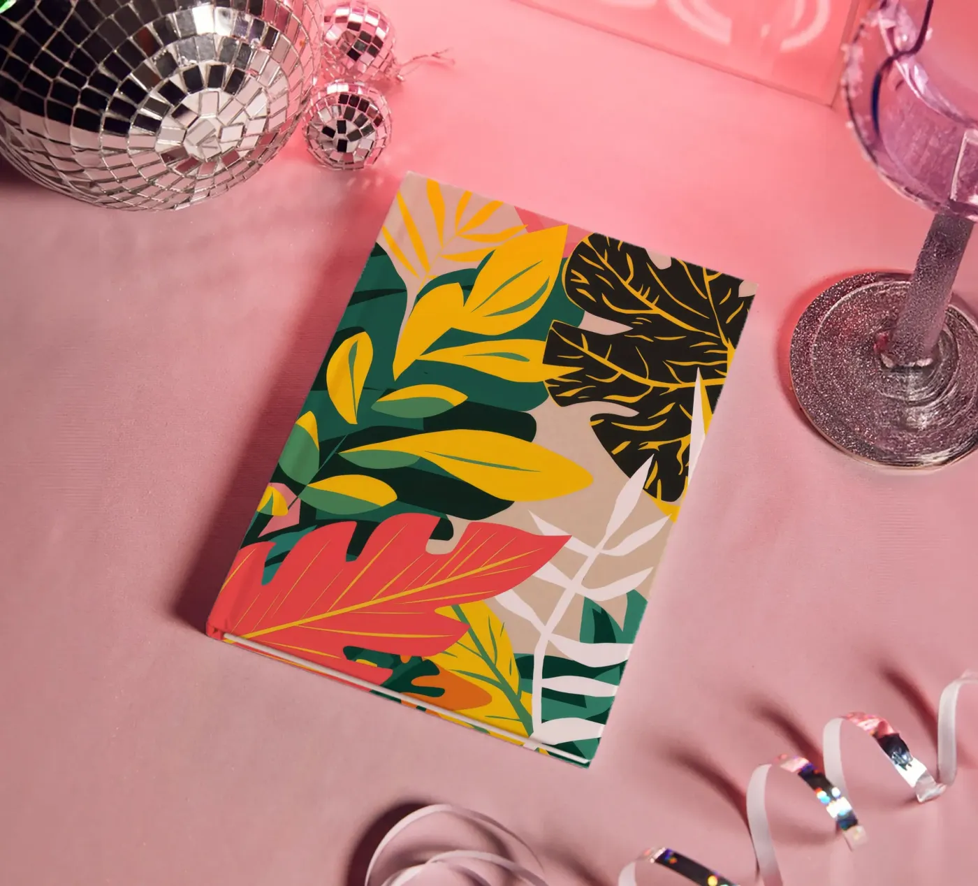 Shadow Leaf Dance notebook by Paez Harmony