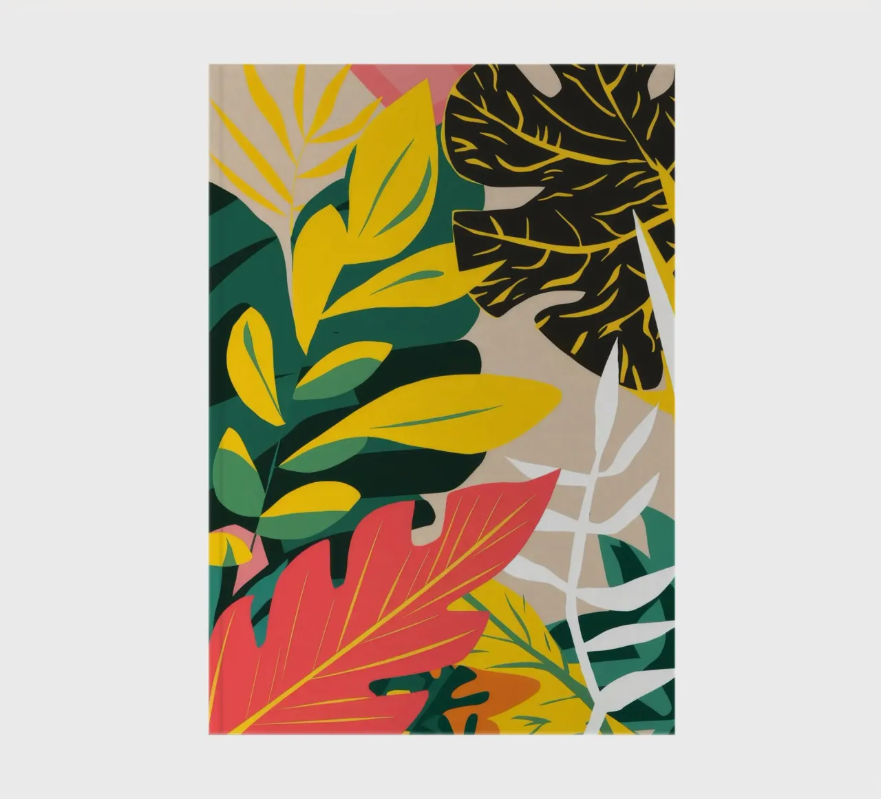 Shadow Leaf Dance notebook by Paez Harmony