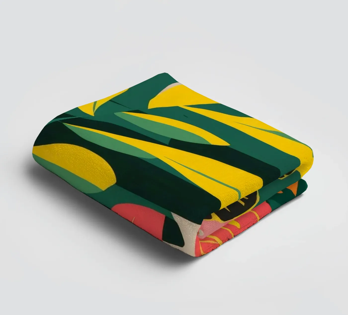 Shadow Leaf Dance towel by Paez Harmony