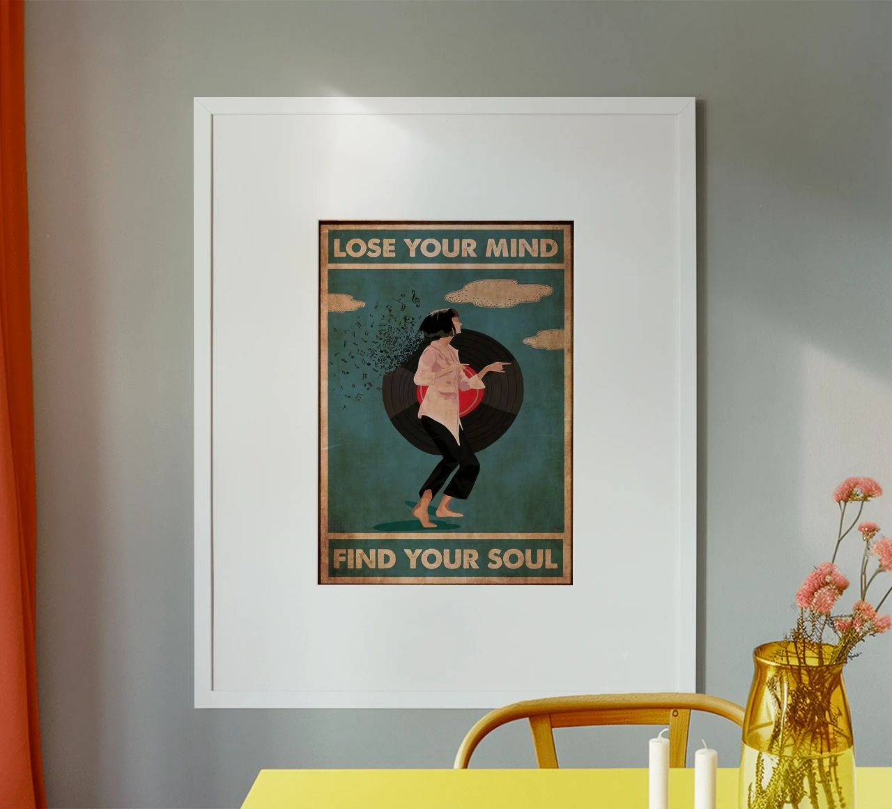 Lose Your Mind Enjoy The music poster by PROPAGANDA