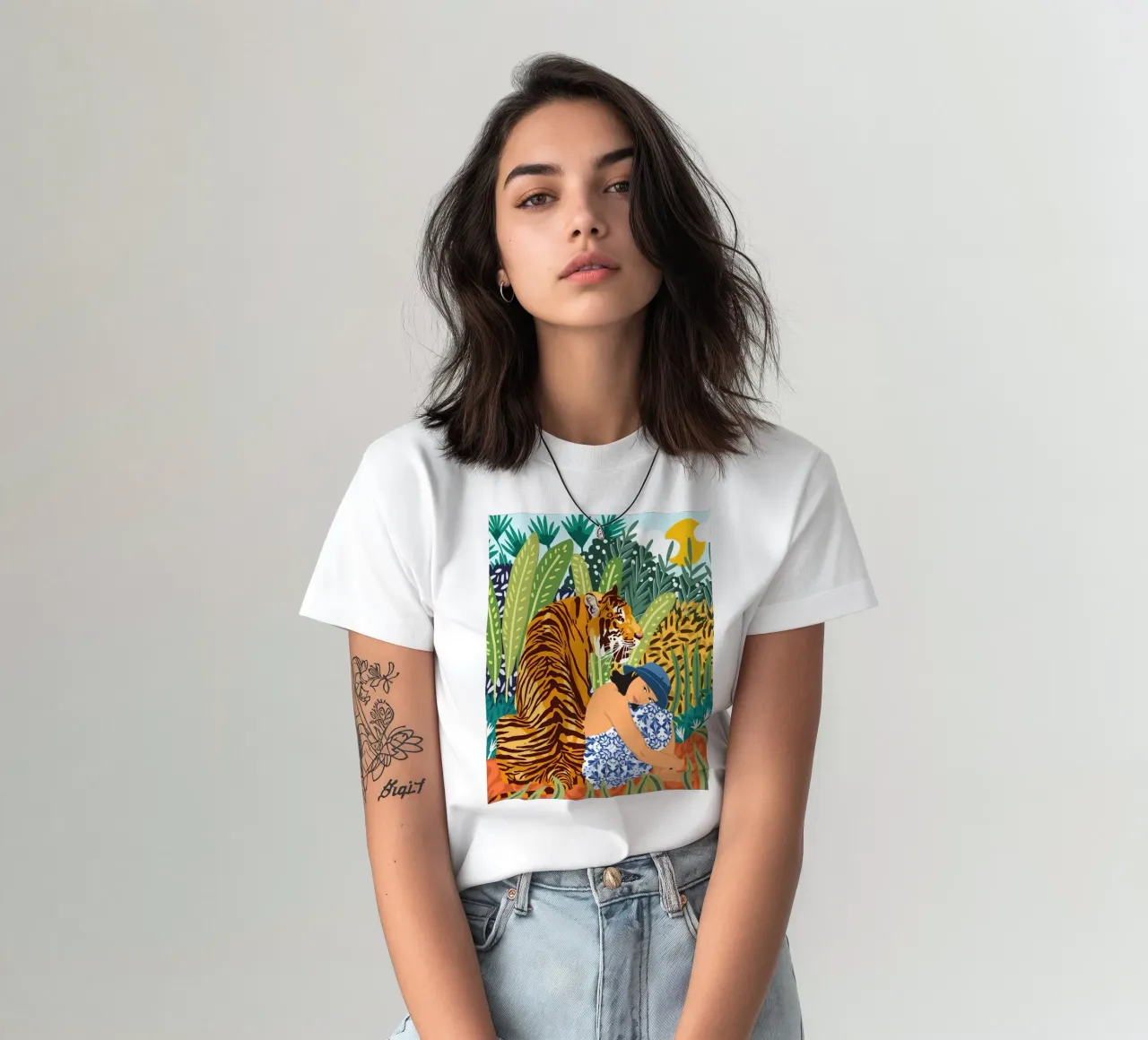 Risvegliare la tigre che è in noi t-shirt da 83oranges