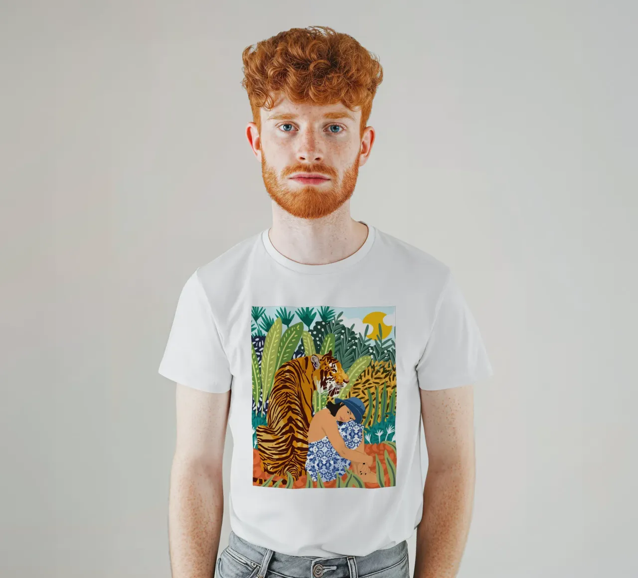 Risvegliare la tigre che è in noi t-shirt da 83oranges