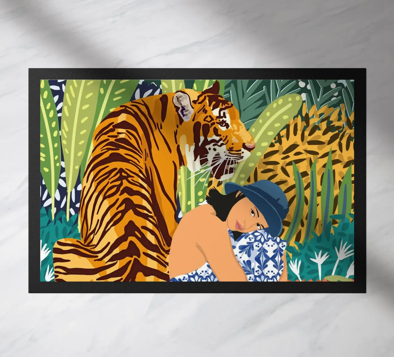 Risvegliare la tigre che è in noi zerbino da 83oranges
