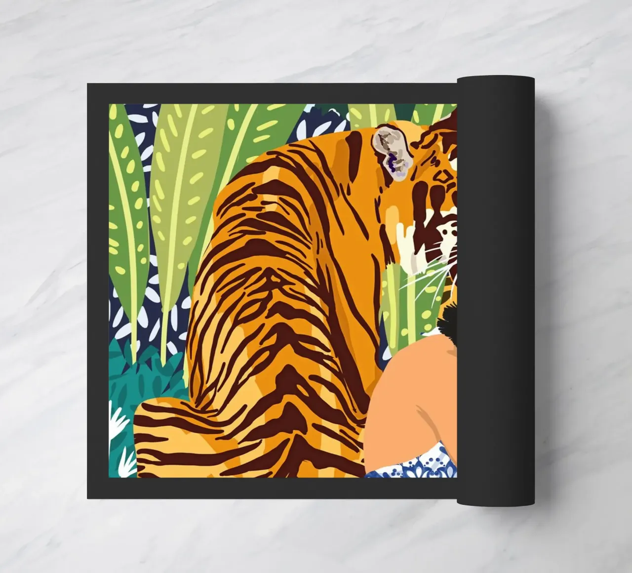 Risvegliare la tigre che è in noi zerbino da 83oranges