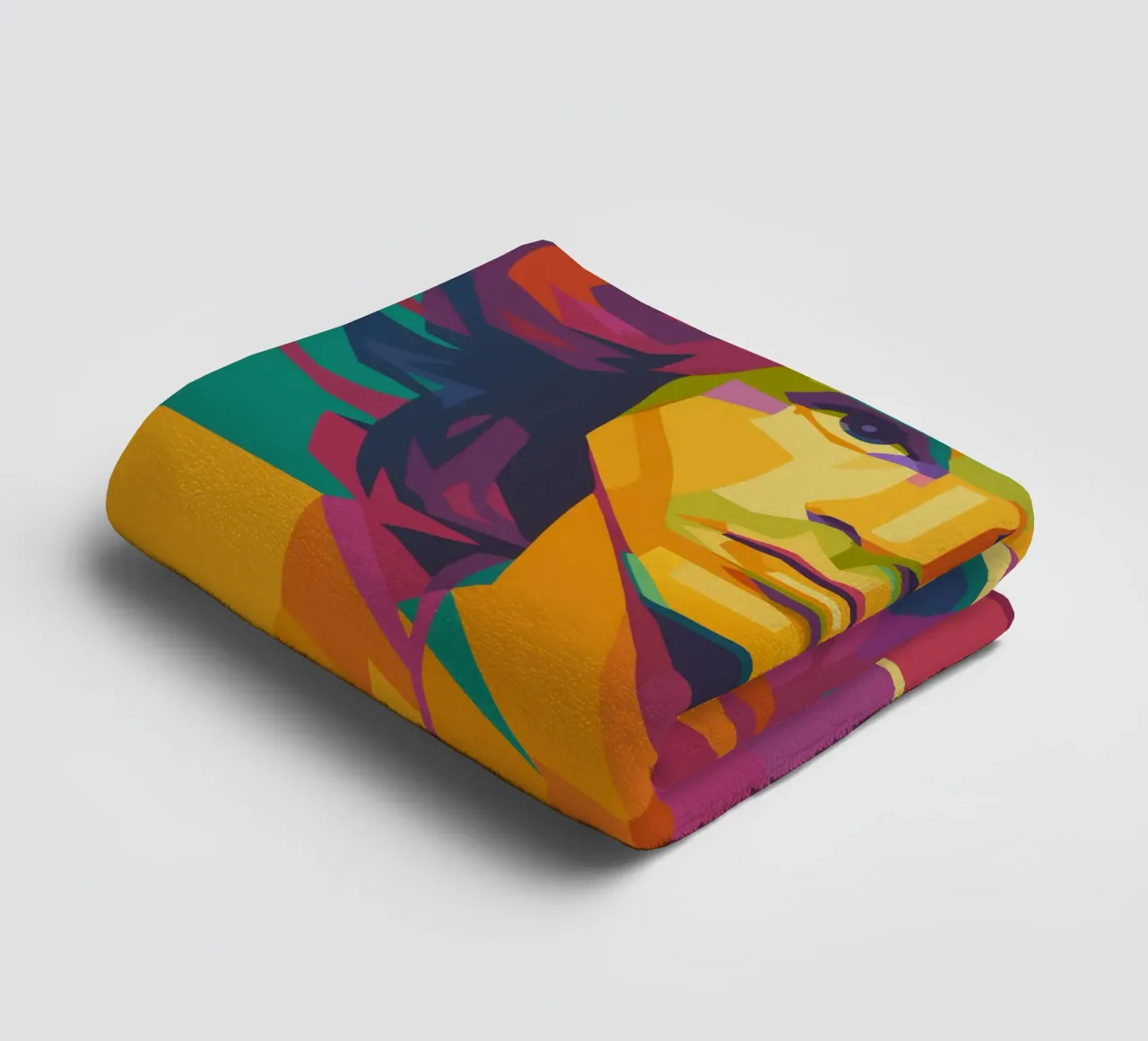 jim morison retro pop art wpap asciugamano da bagno da aiswa
