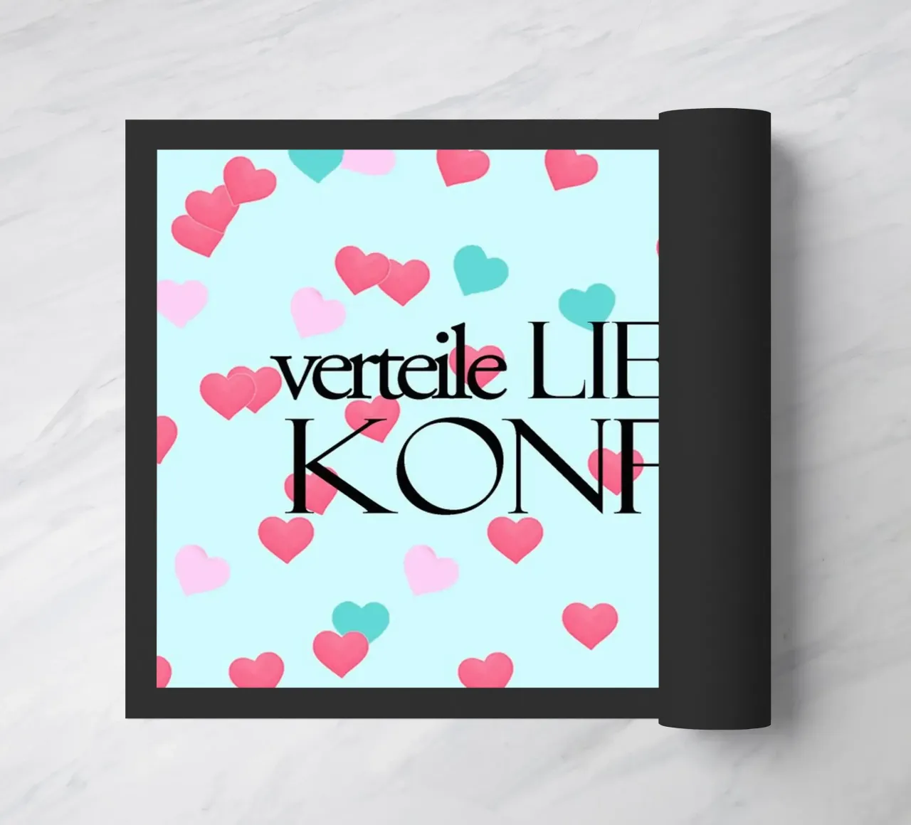 Verteile Liebe wie Konfetti zerbino da anna-liebt