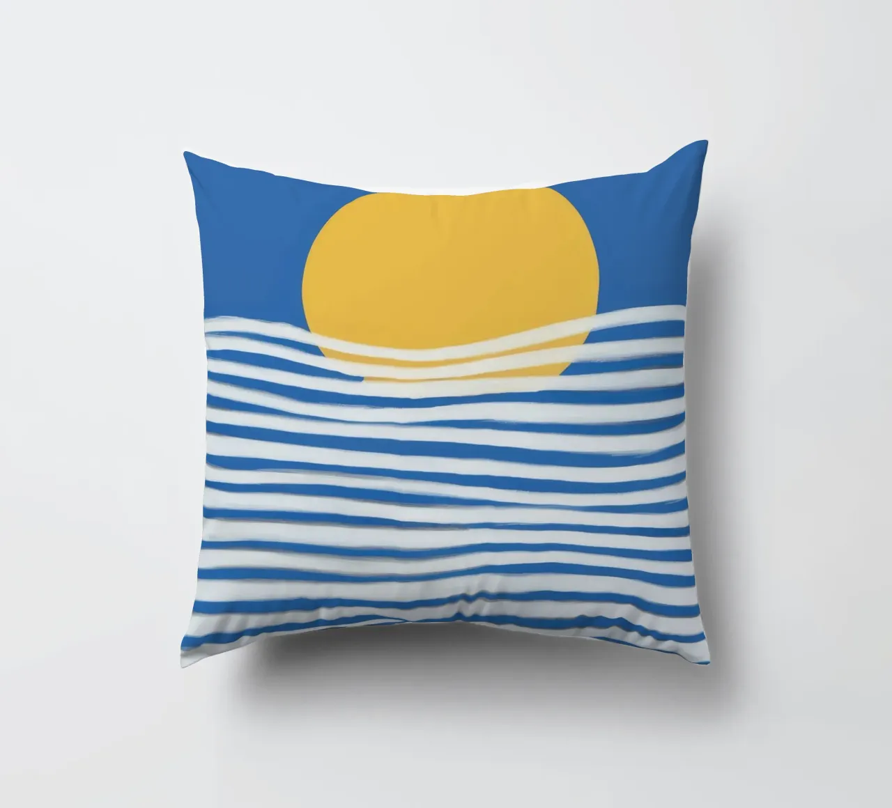 Raggio di Sole Mare Shimmer cuscino da Stone Patina