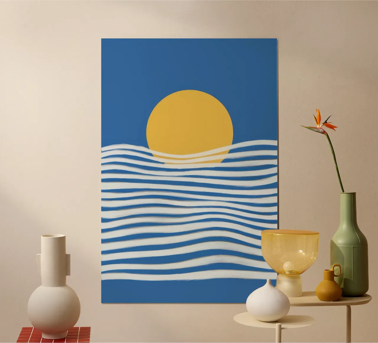 Raggio di Sole Mare Shimmer carta hahnemühle da Stone Patina