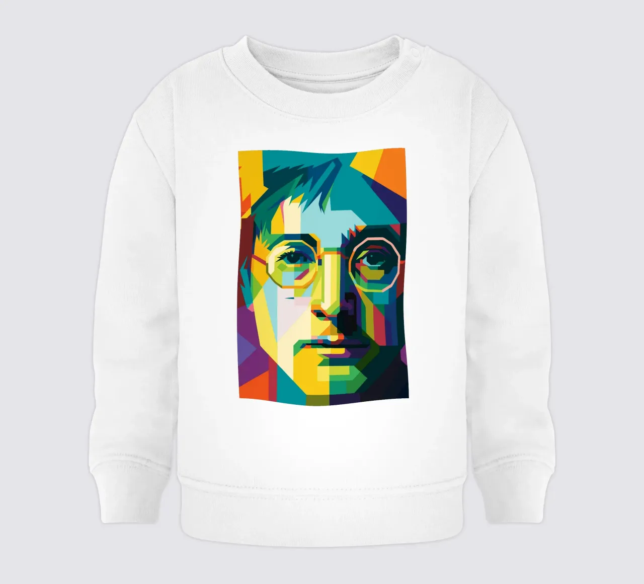 john lennon retro pop art wpap sudadera de bebé de aiswa