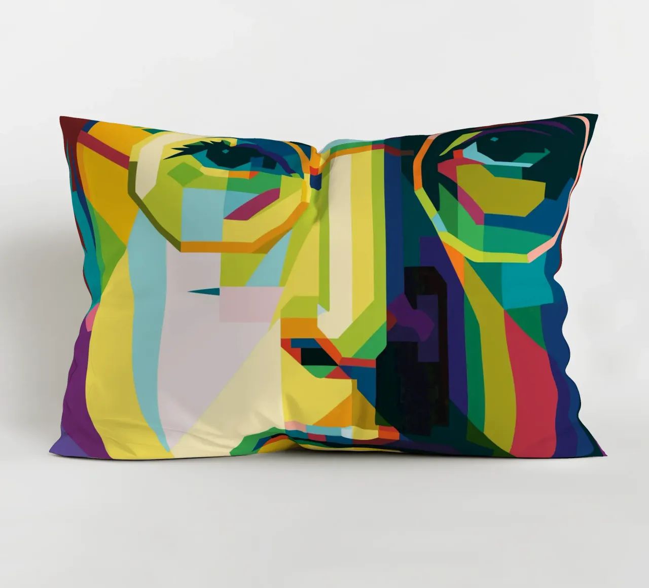 john lennon retro pop art wpap cojín de aiswa
