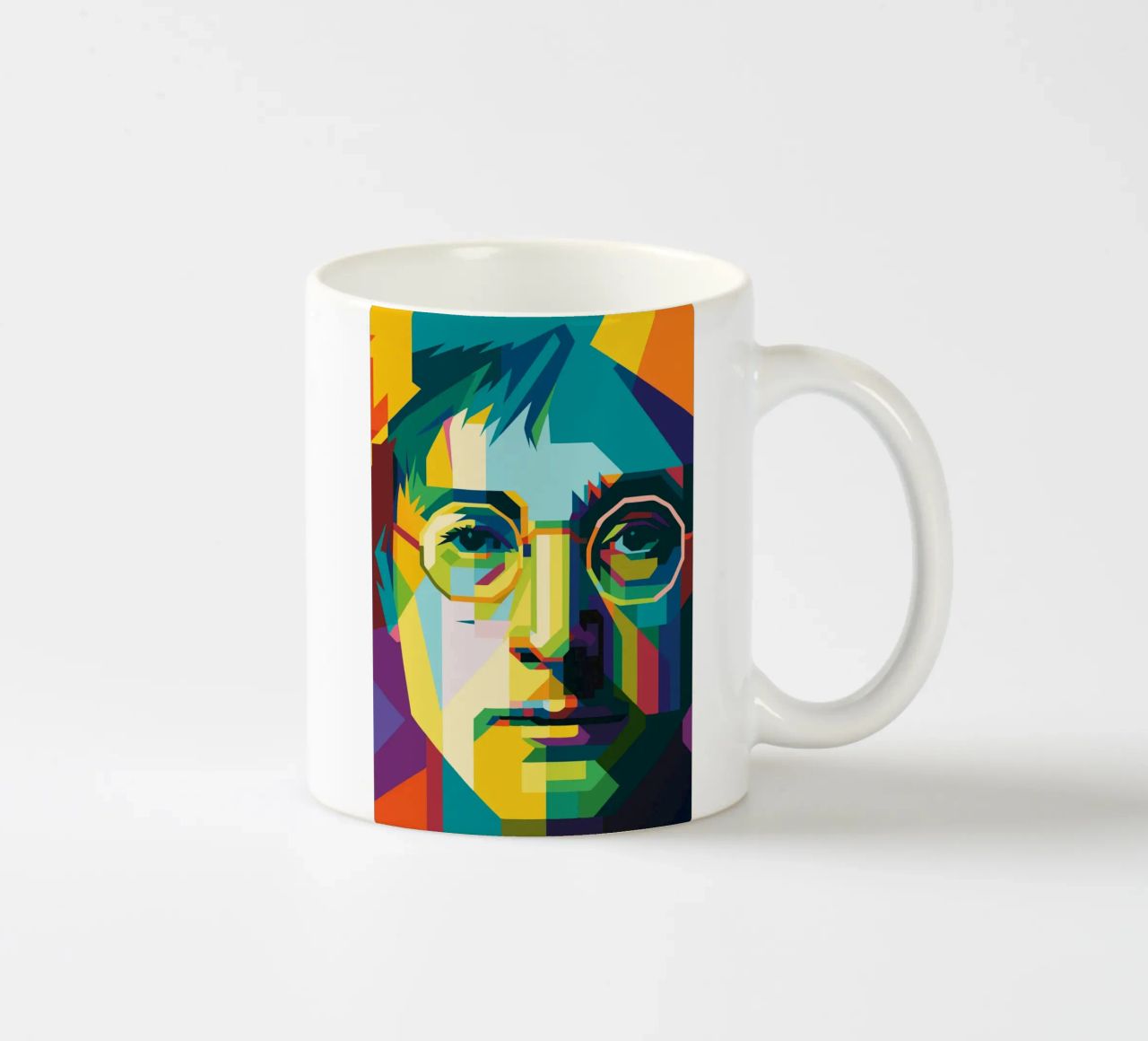 john lennon retro pop art wpap tazza in ceramica da aiswa