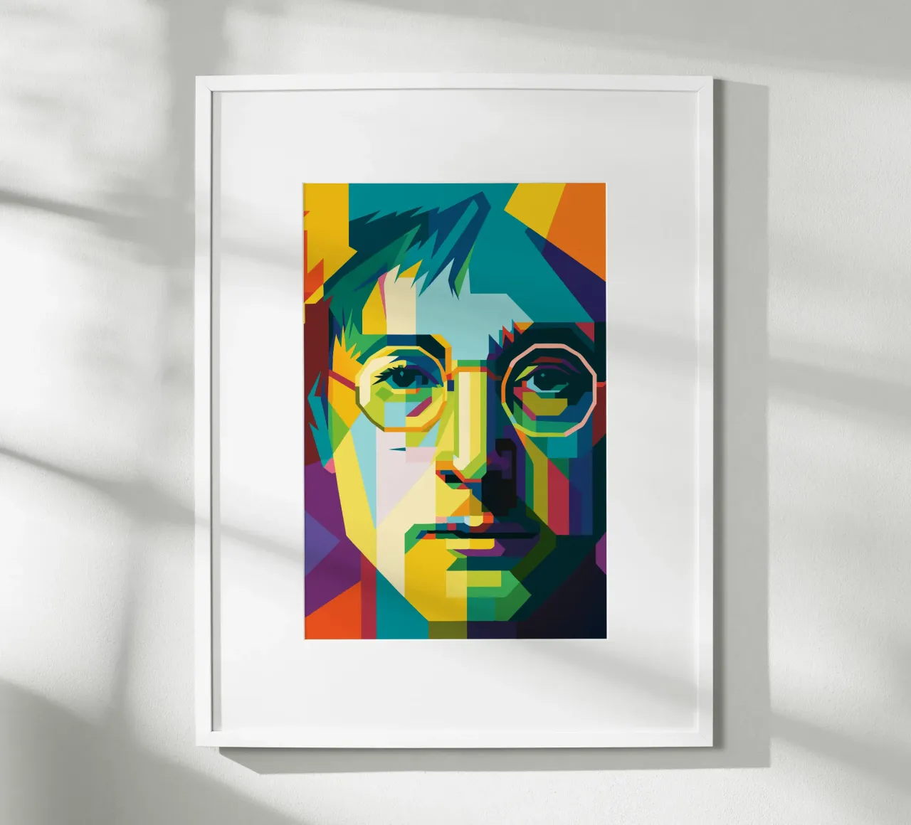 john lennon retro pop art wpap poster da aiswa