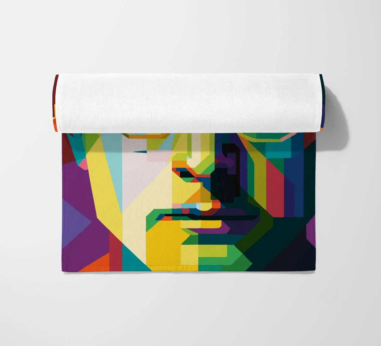 john lennon retro pop art wpap telo mare da aiswa