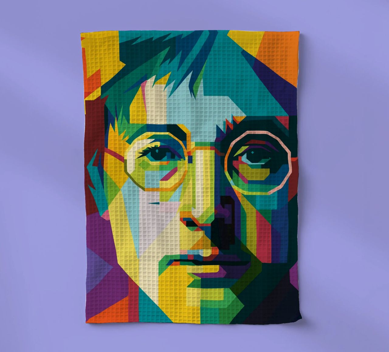 john lennon retro pop art wpap canovaccio da cucina da aiswa