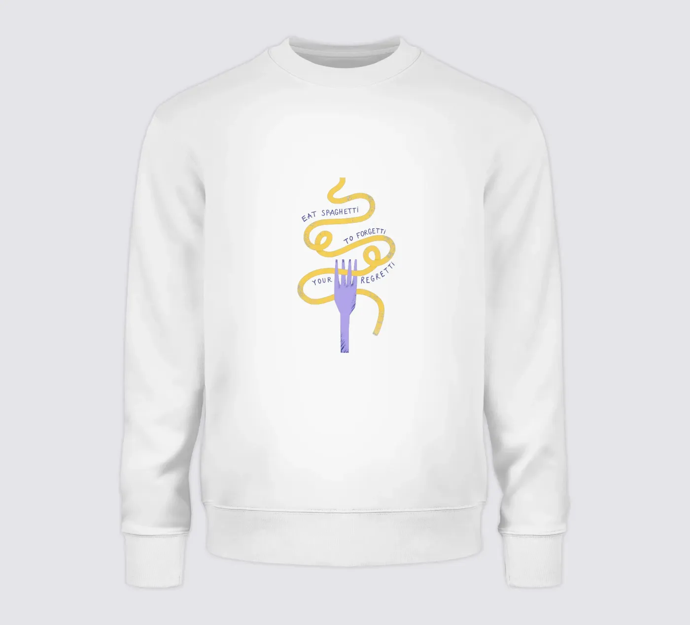 Eat Spaghetti sweatshirt by Pure