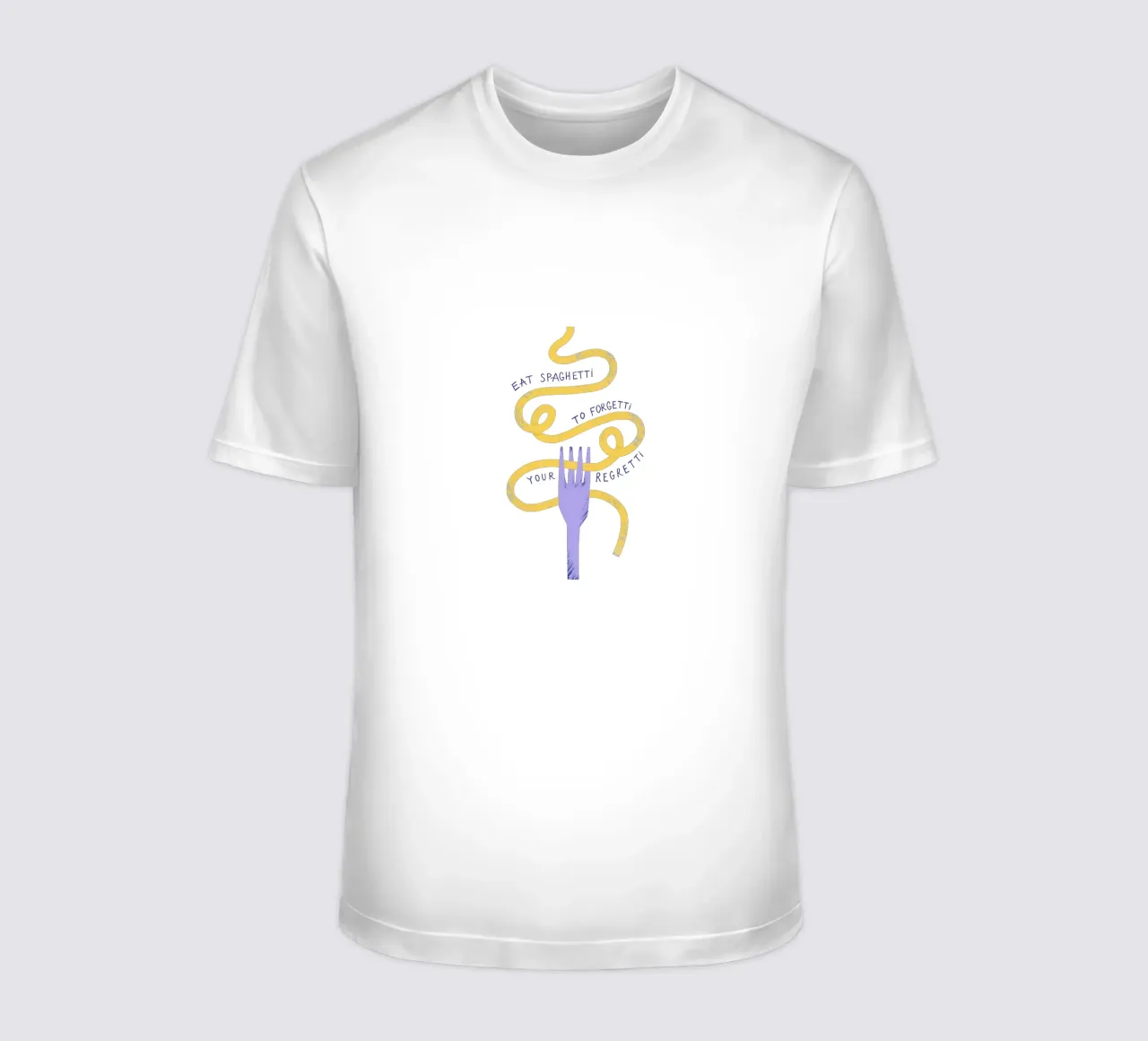 Eat Spaghetti t-shirt by Pure