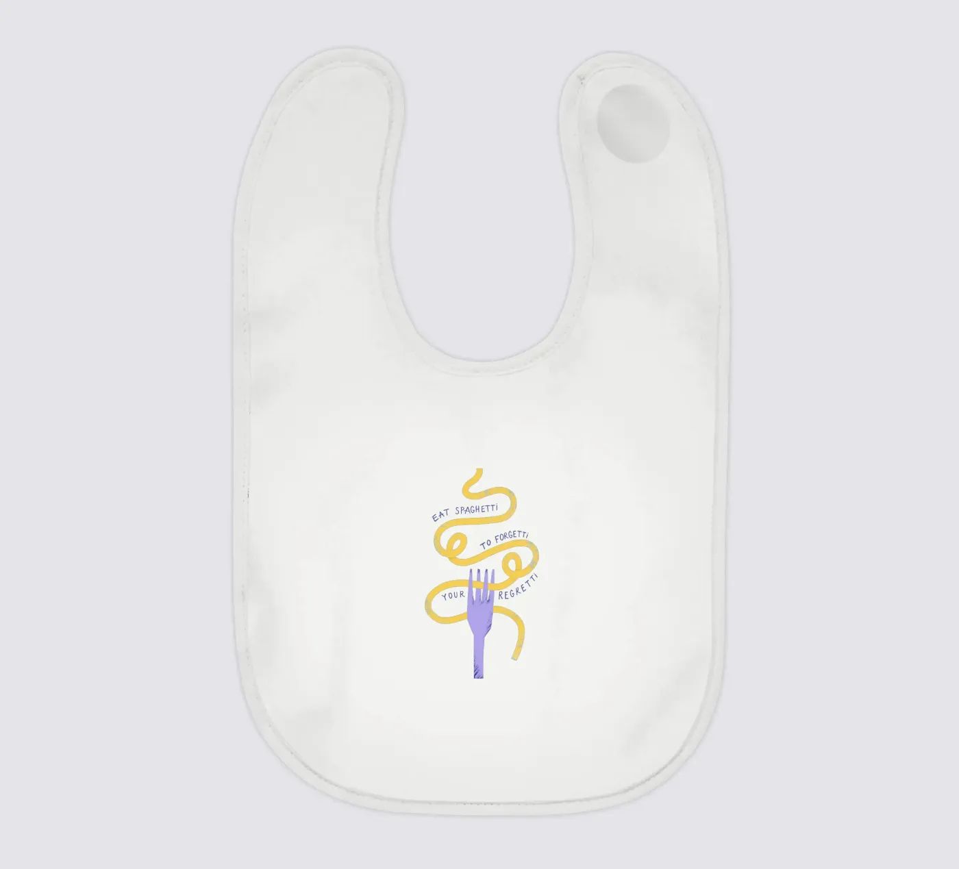 Eat Spaghetti bavaglino da Pure