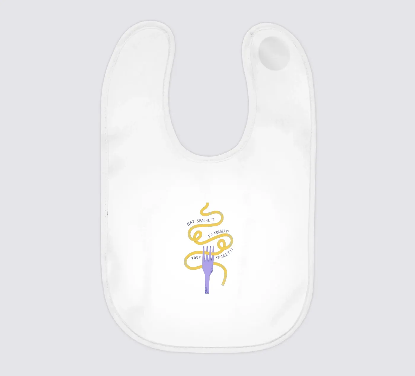 Eat Spaghetti bavaglino da Pure