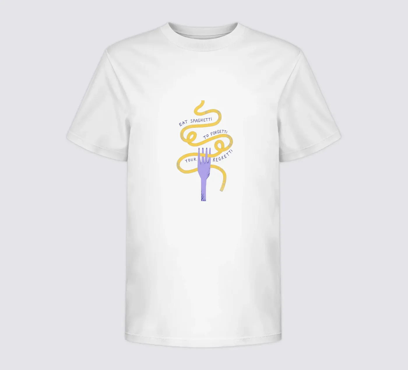 Eat Spaghetti kids t-shirt by Pure