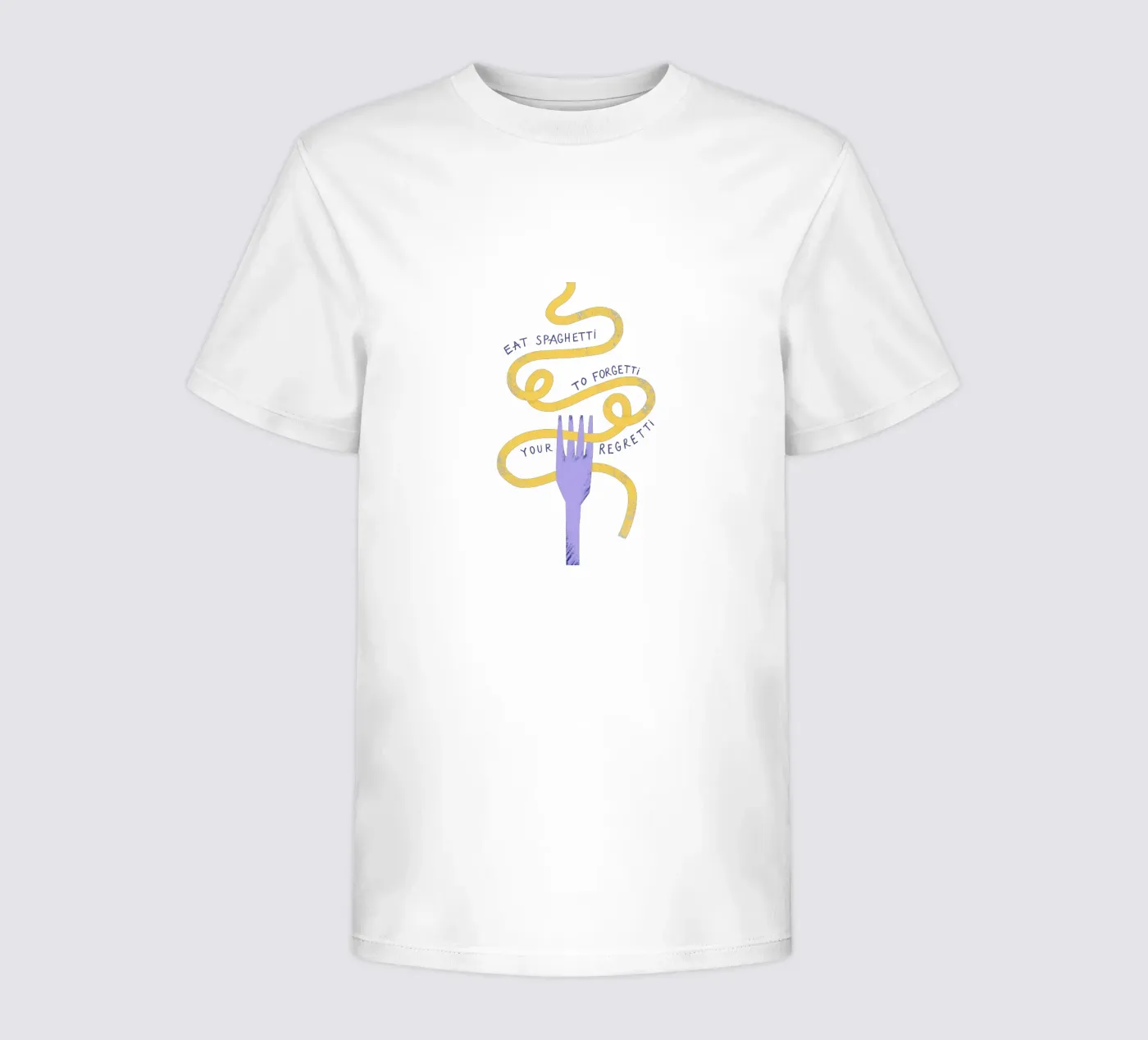 Eat Spaghetti kids t-shirt by Pure