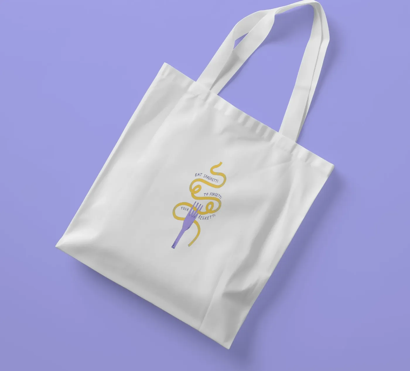 Eat Spaghetti tote bag by Pure