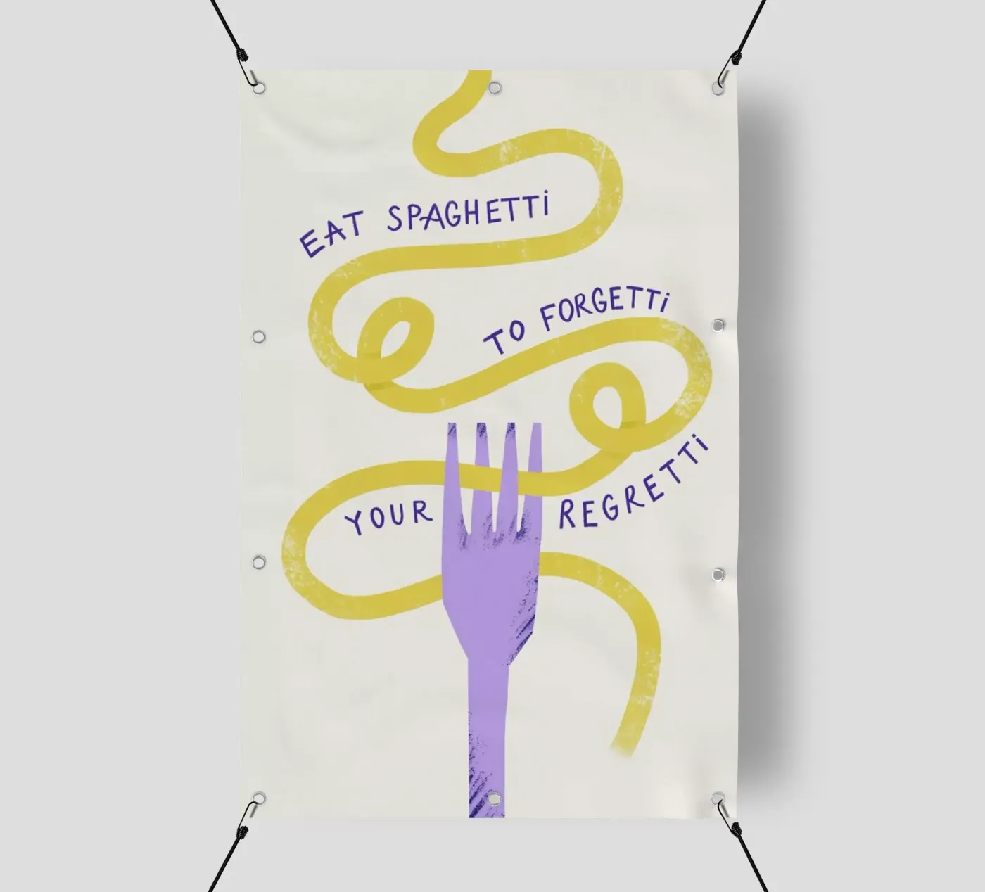 Eat Spaghetti pvc cover by Pure