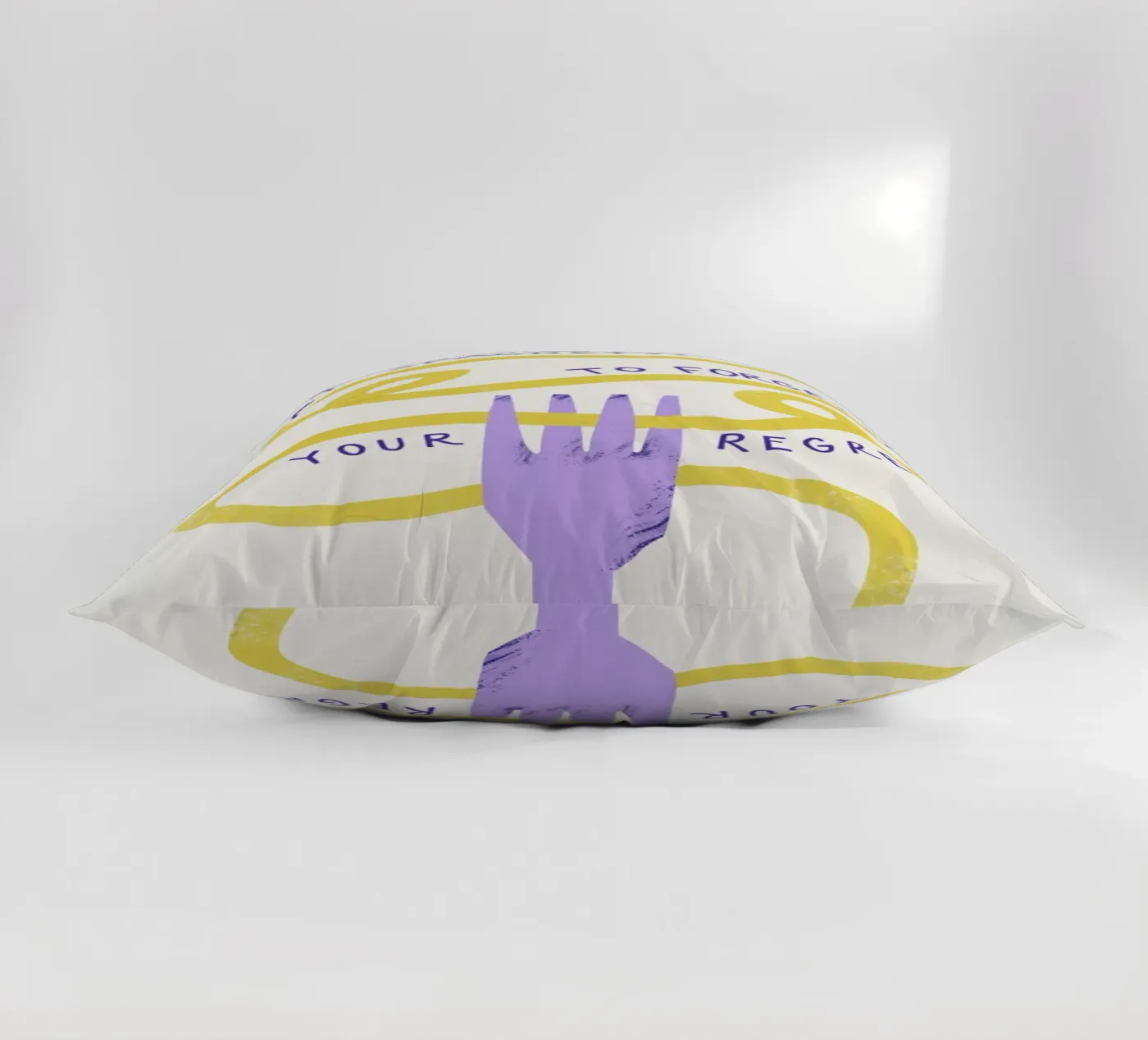 Eat Spaghetti decorative cushion by Pure
