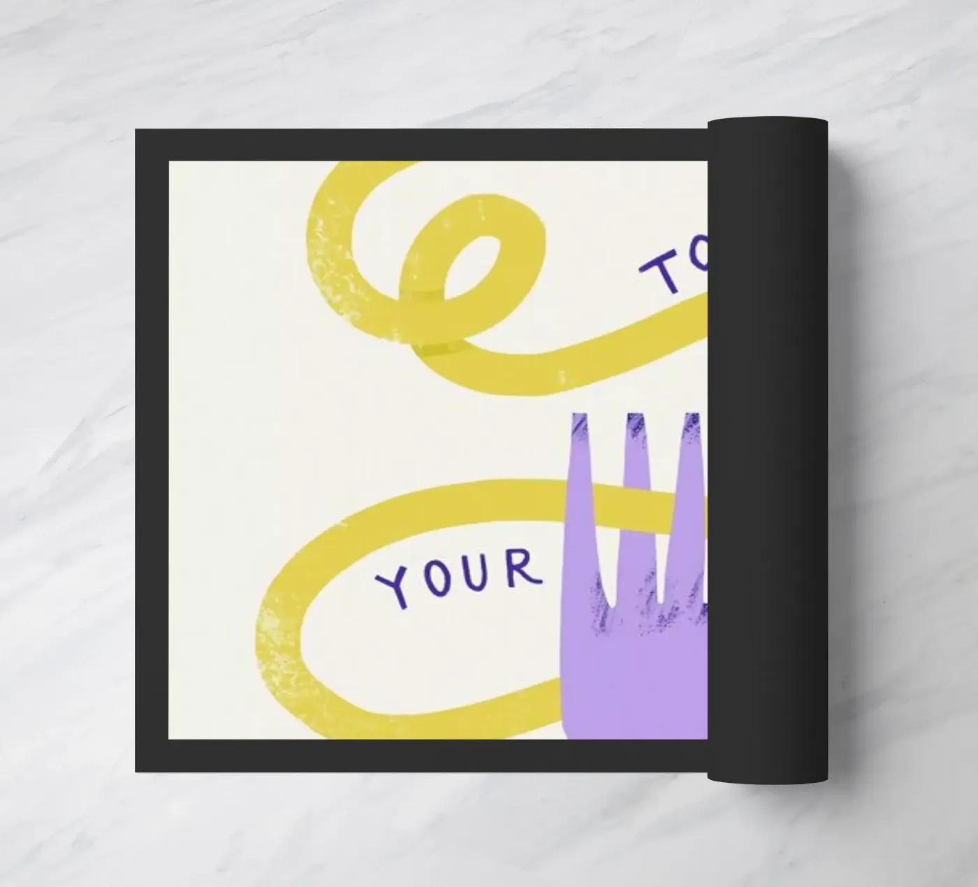 Eat Spaghetti zerbino da Pure