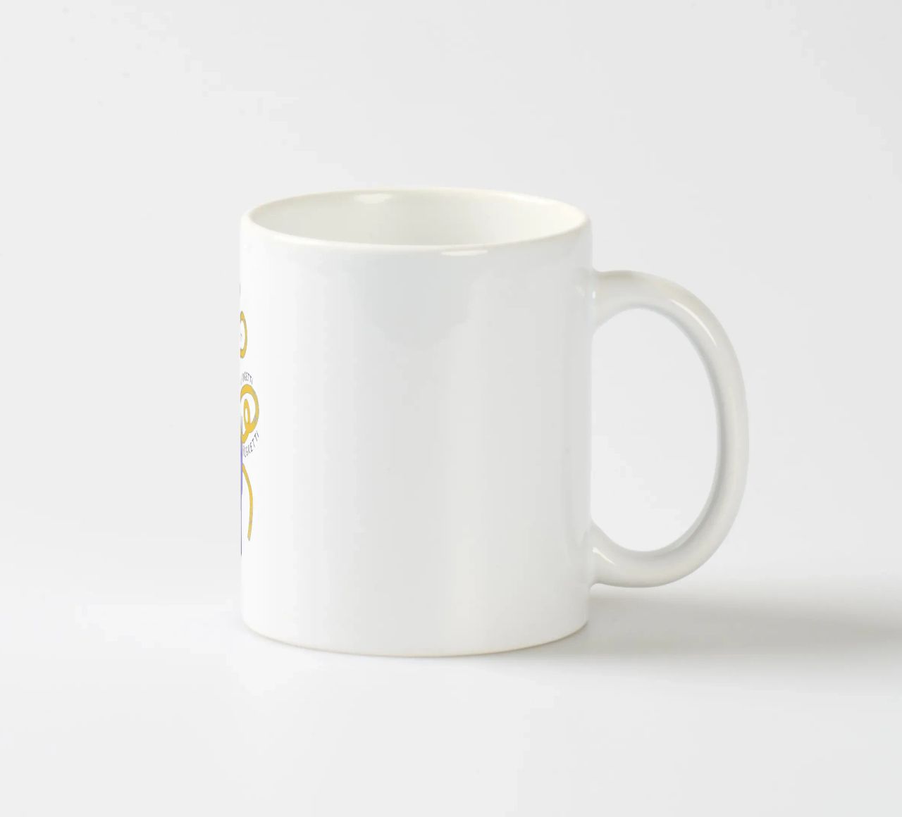 Eat Spaghetti Keramik Tasse von Pure