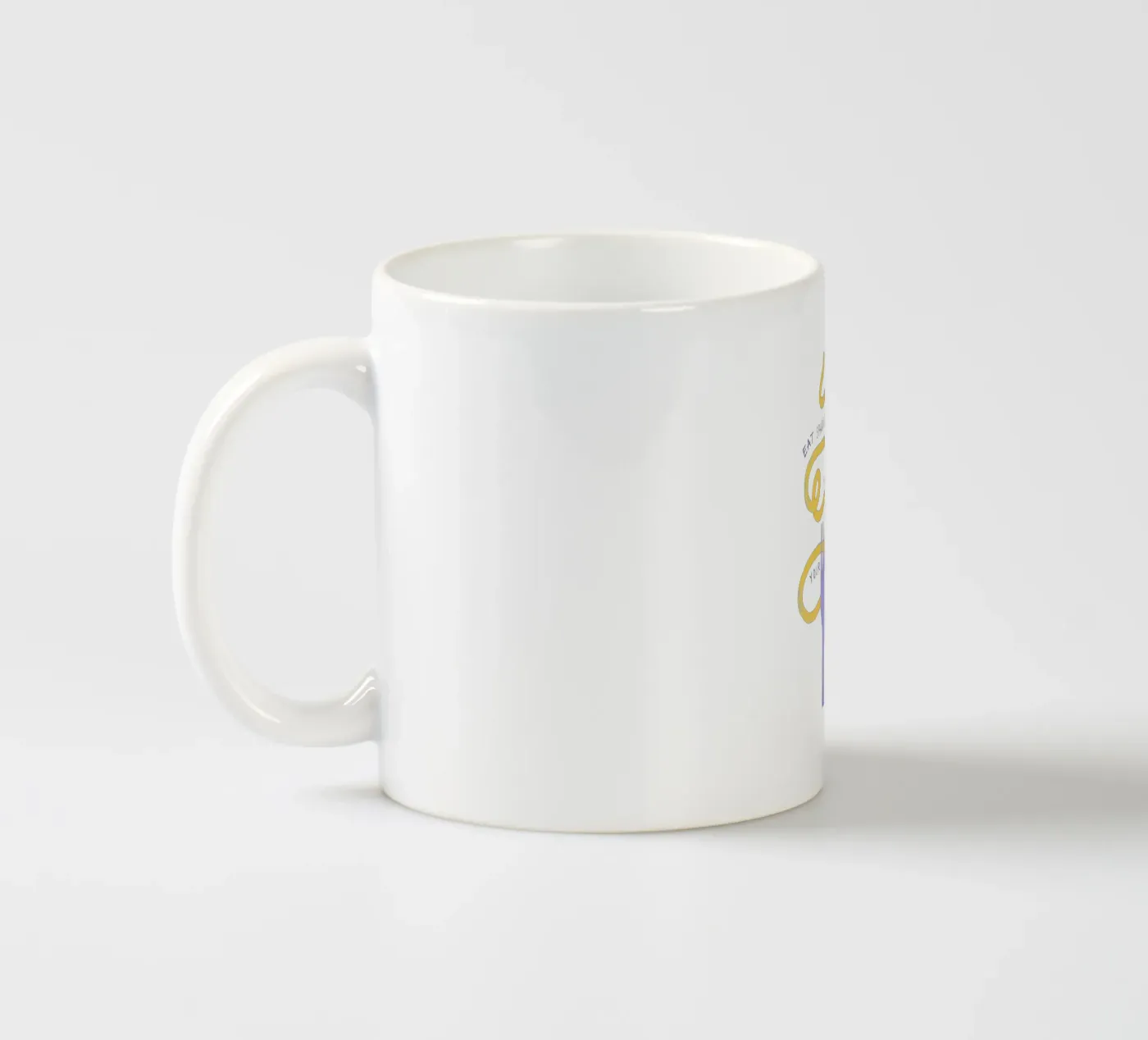 Eat Spaghetti ceramic mug by Pure