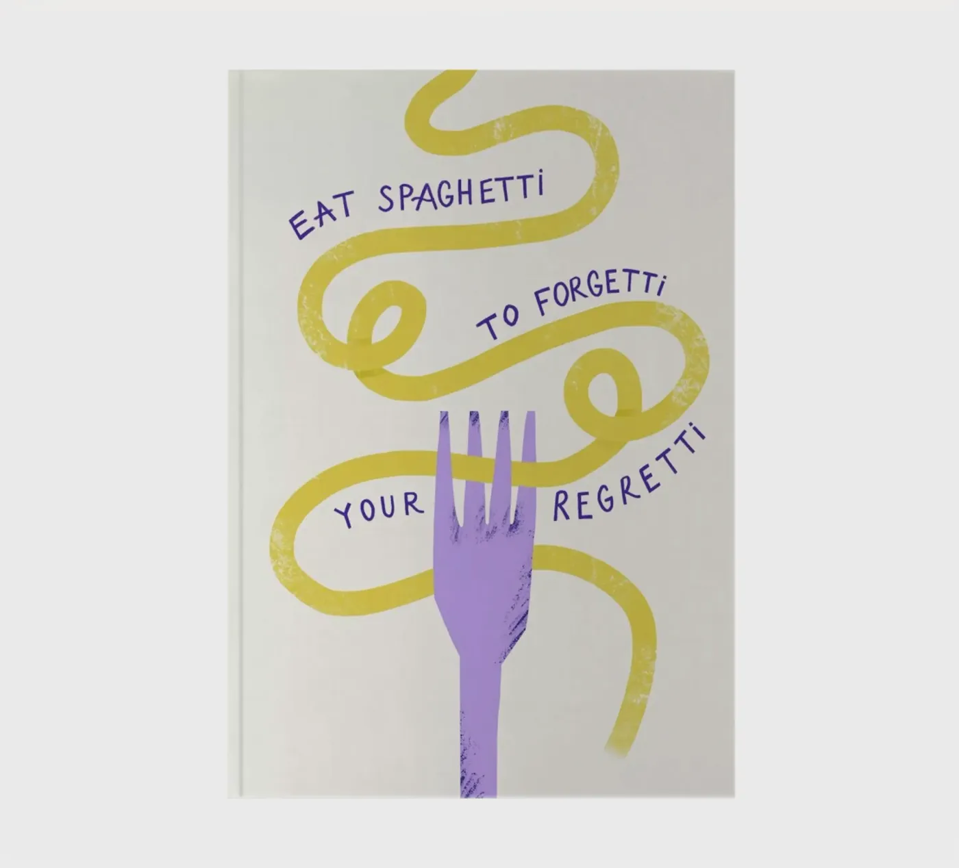 Eat Spaghetti notebook by Pure