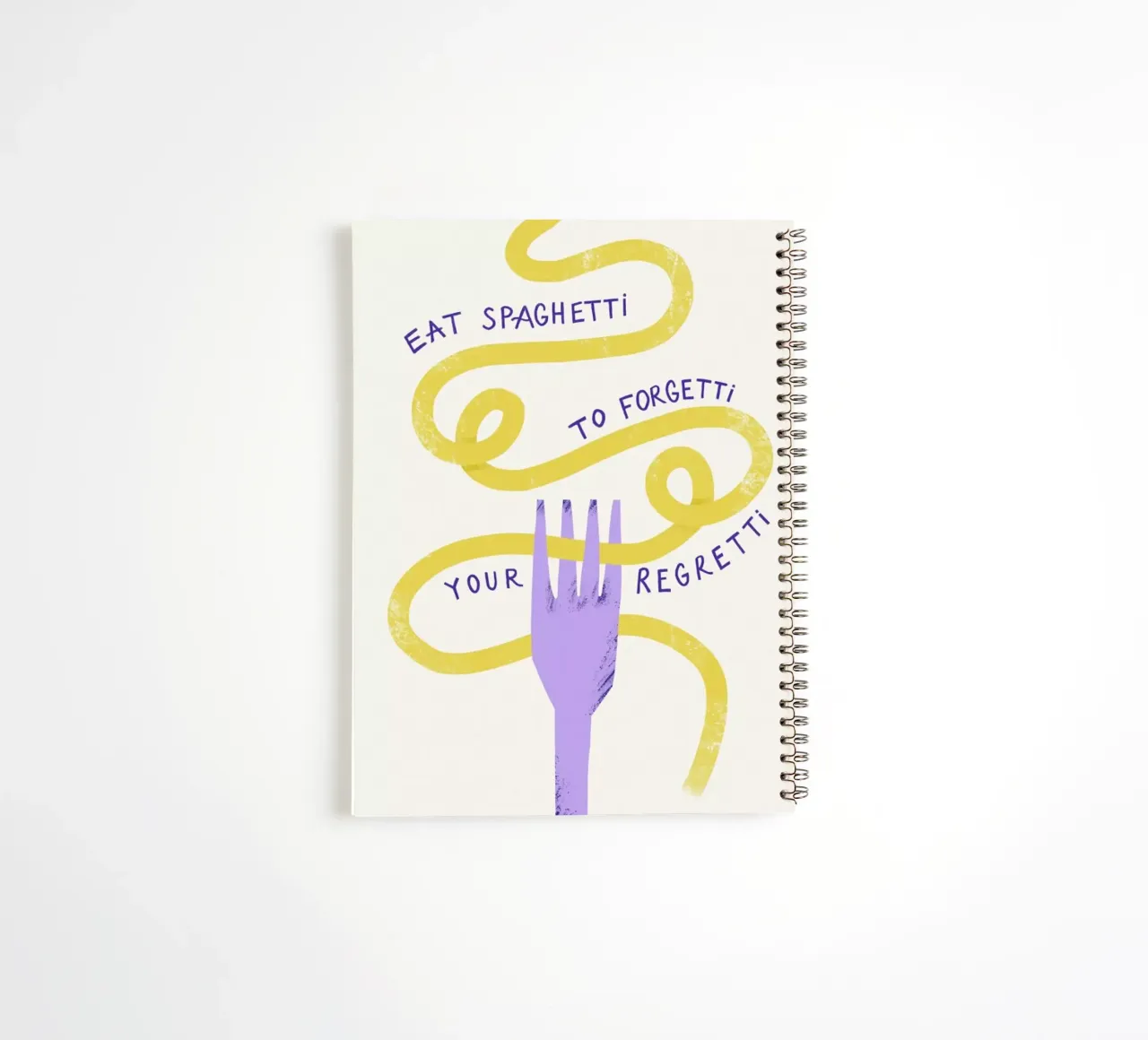 Eat Spaghetti Ringbuch von Pure