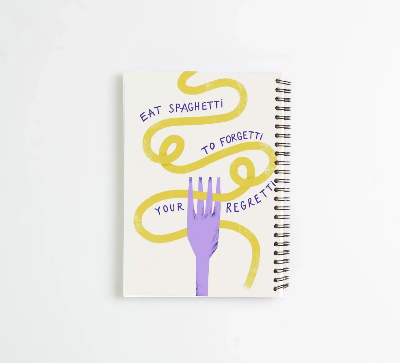 Eat Spaghetti Ringbuch von Pure