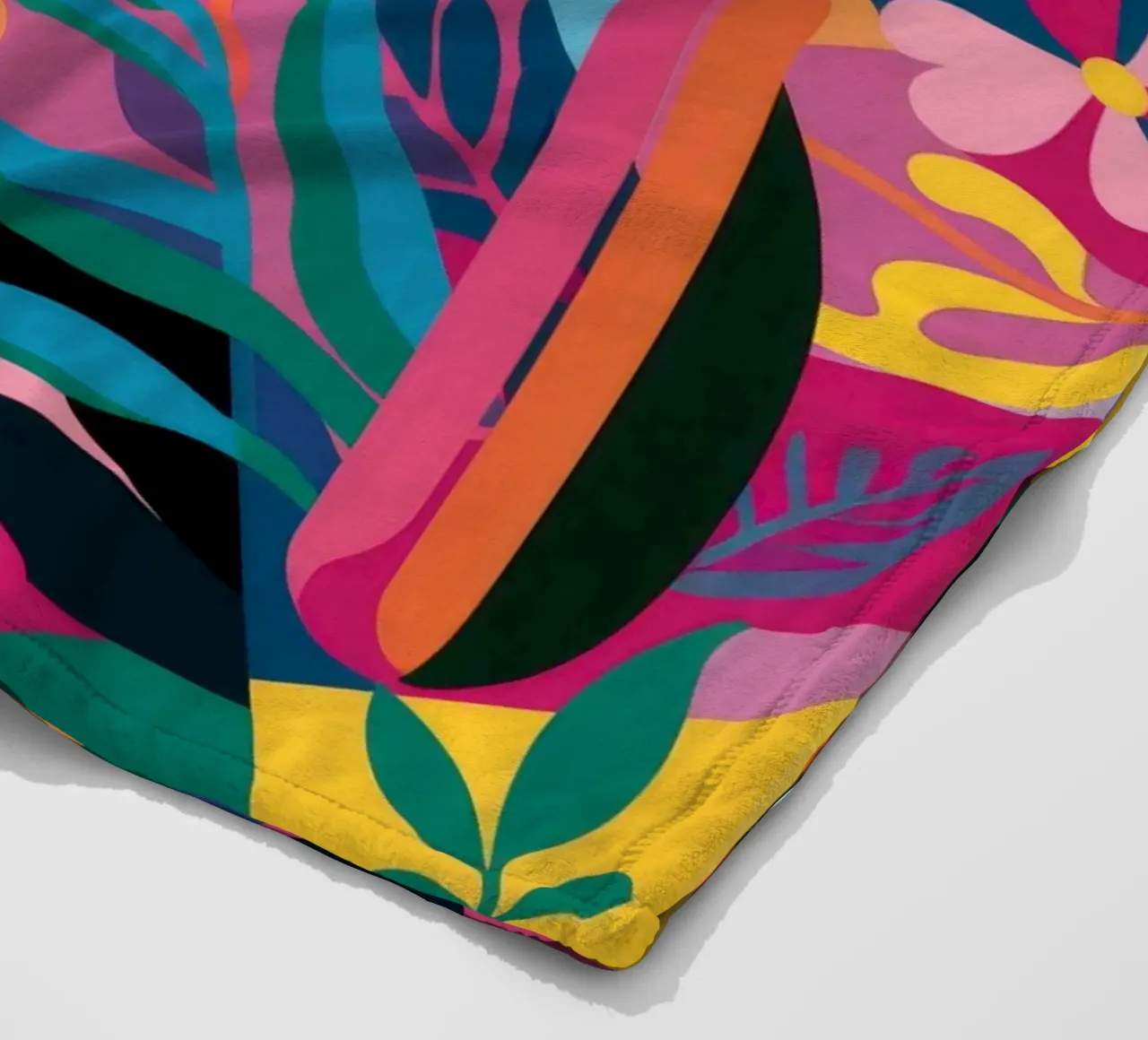 La caccia ai fiori della pantera coperta in pile da Paez Harmony