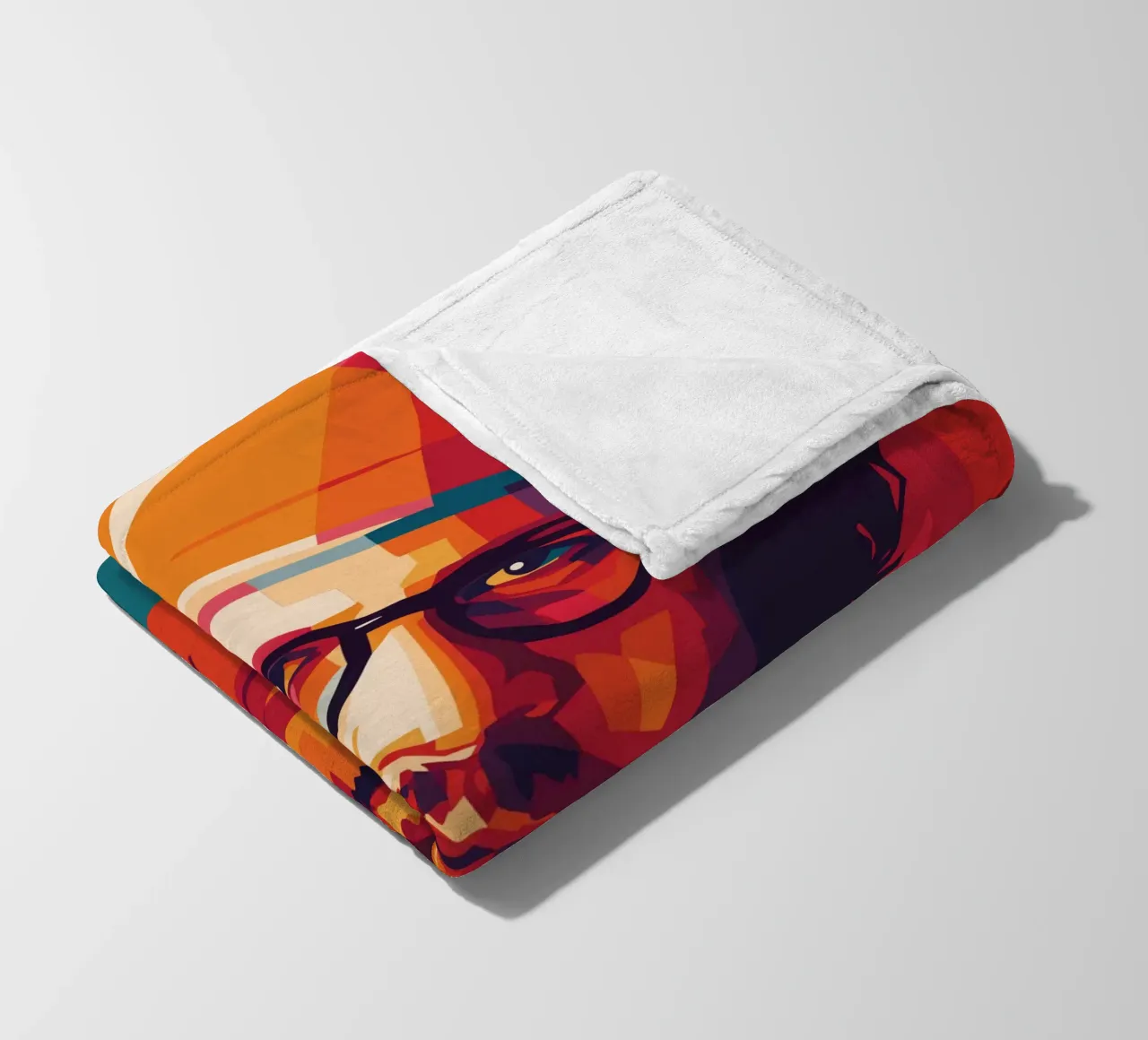 johnny deep retro pop art wpap coperta in pile da aiswa