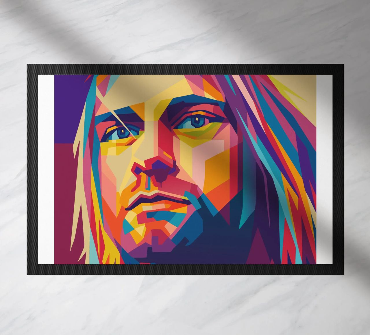 kurt cobain retro pop art wpap zerbino da aiswa