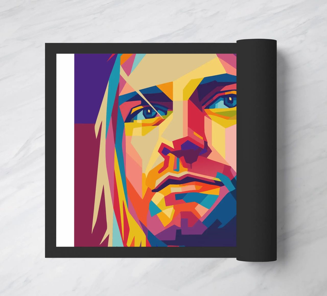kurt cobain retro pop art wpap zerbino da aiswa