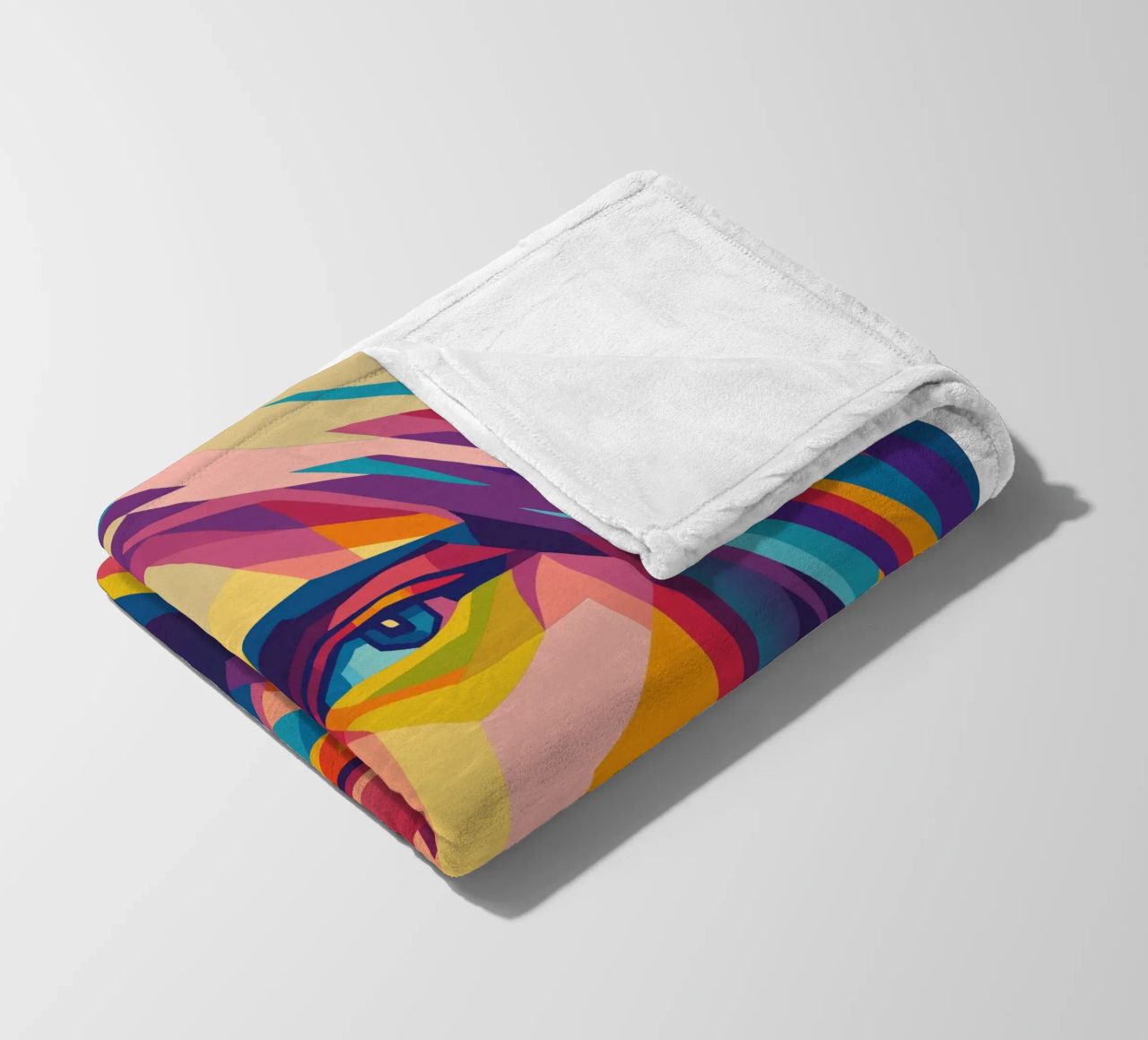 kurt cobain retro pop art wpap coperta in pile da aiswa