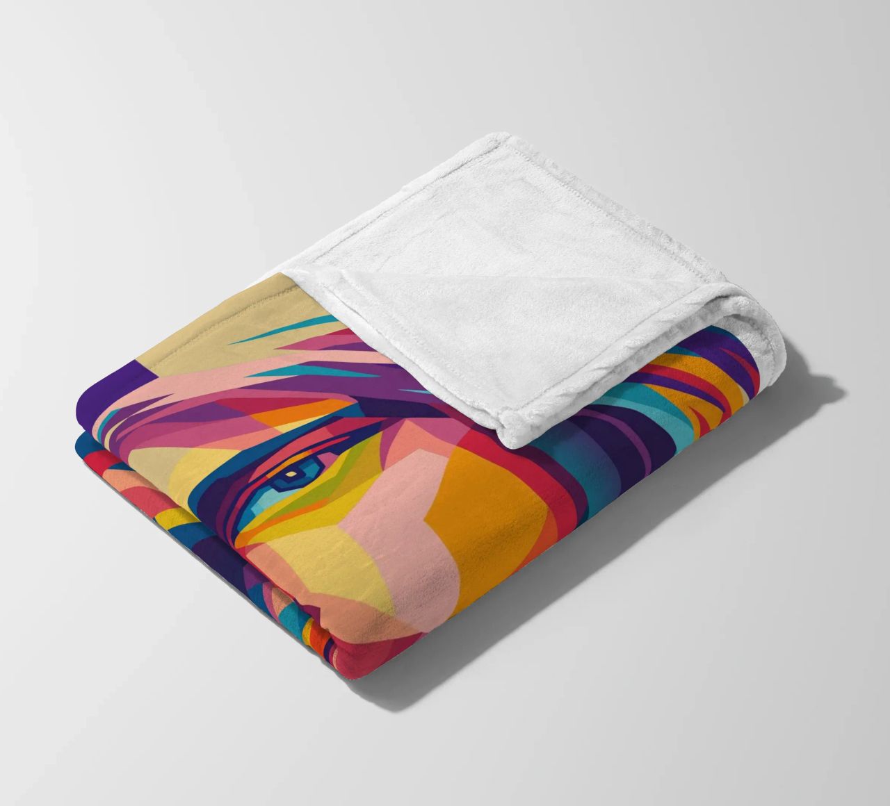 kurt cobain retro pop art wpap coperta in pile da aiswa