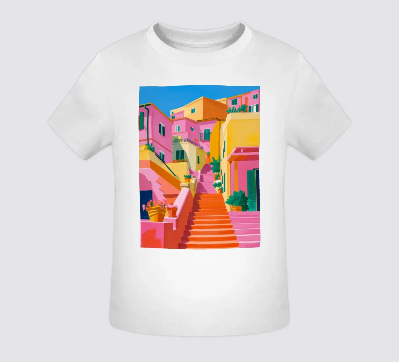 Scala dei colori maglietta neonato da Paez Harmony