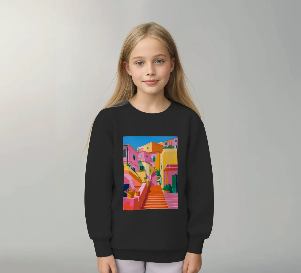 Scala dei colori felpa bambino da Paez Harmony