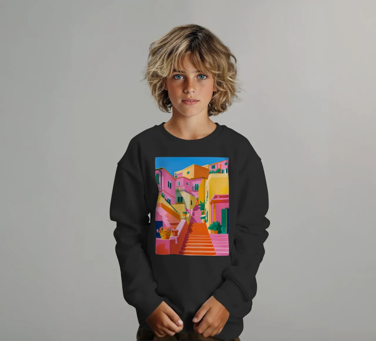 Scala dei colori felpa bambino da Paez Harmony