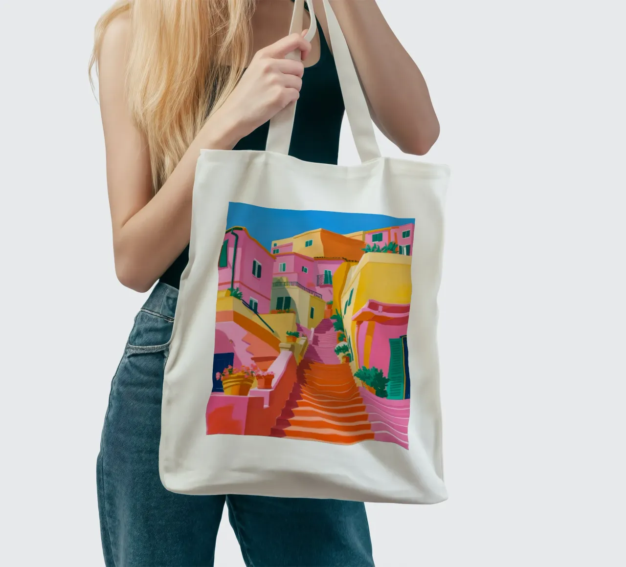 Scala dei colori borsa in juta da Paez Harmony