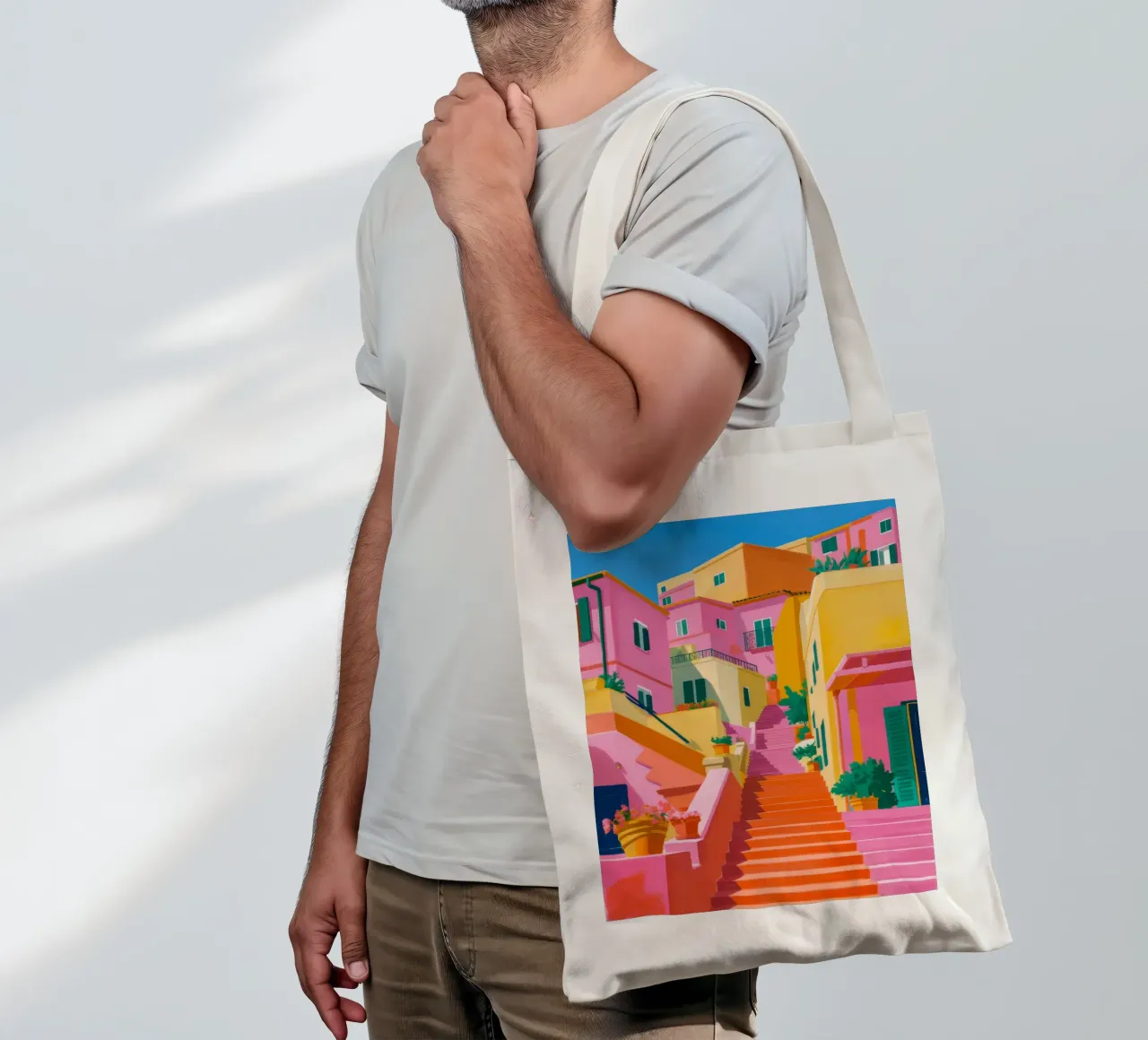 Scala dei colori borsa in juta da Paez Harmony