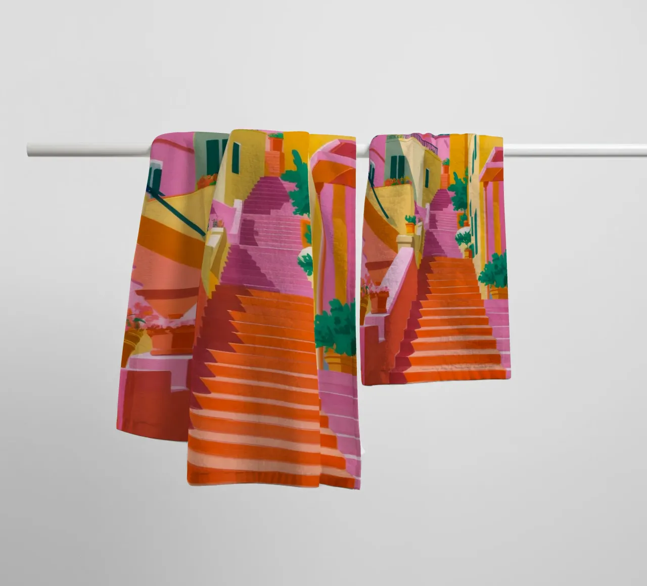 Scala dei colori asciugamano da bagno da Paez Harmony