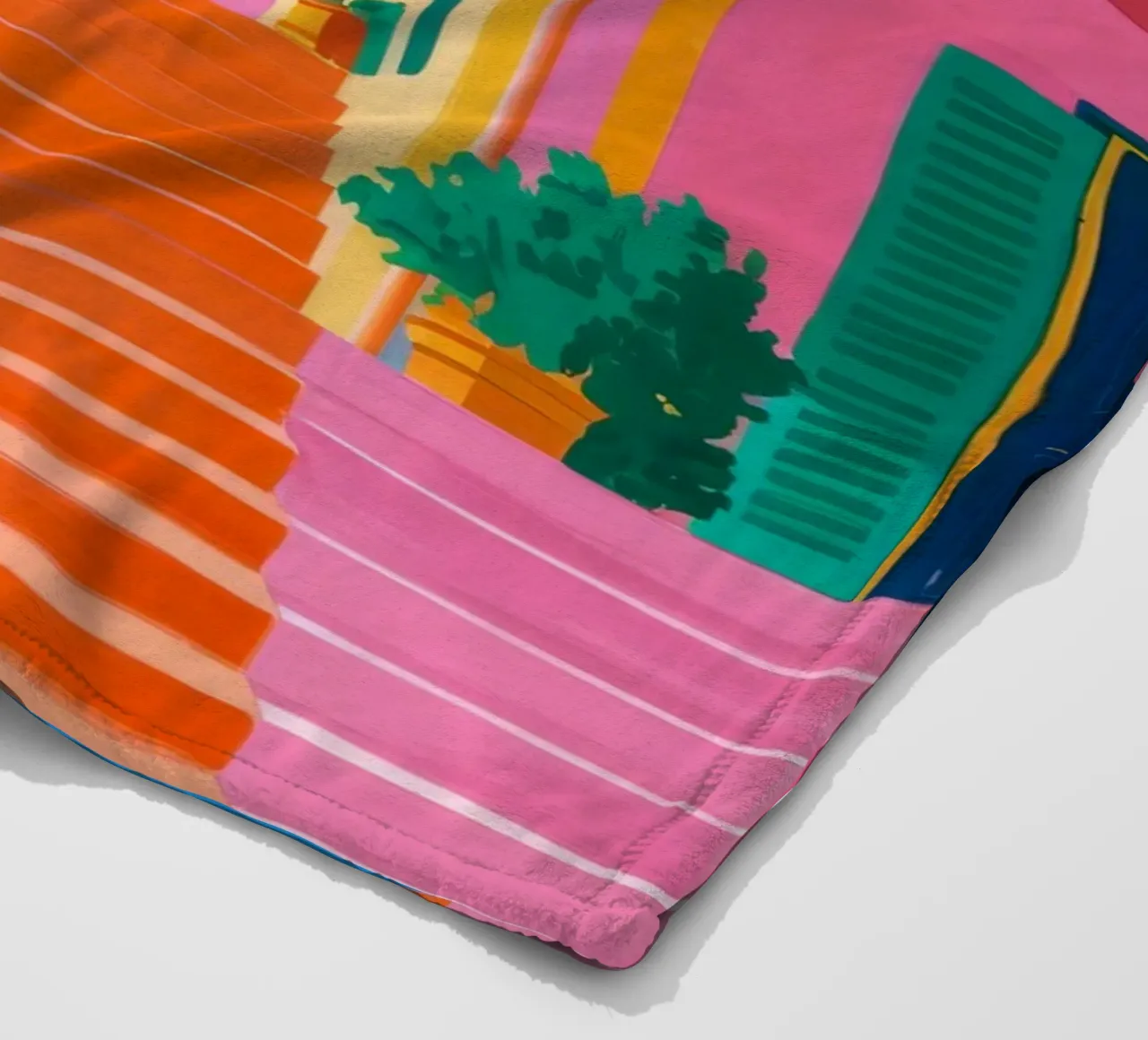 Scala dei colori coperta in pile da Paez Harmony