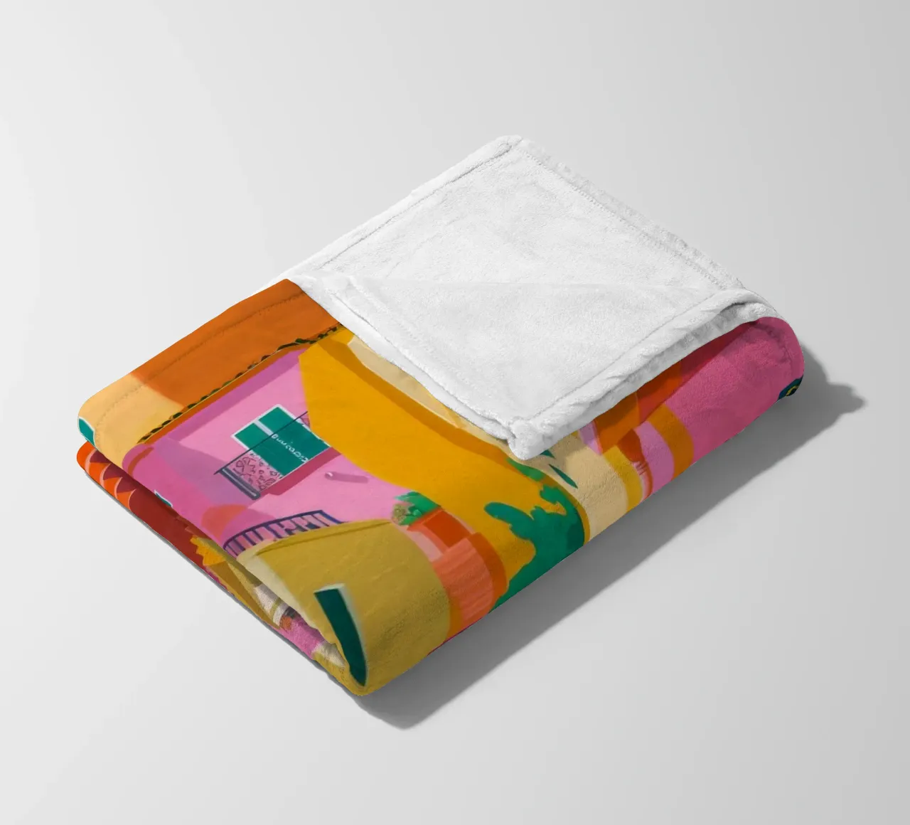 Scala dei colori coperta in pile da Paez Harmony