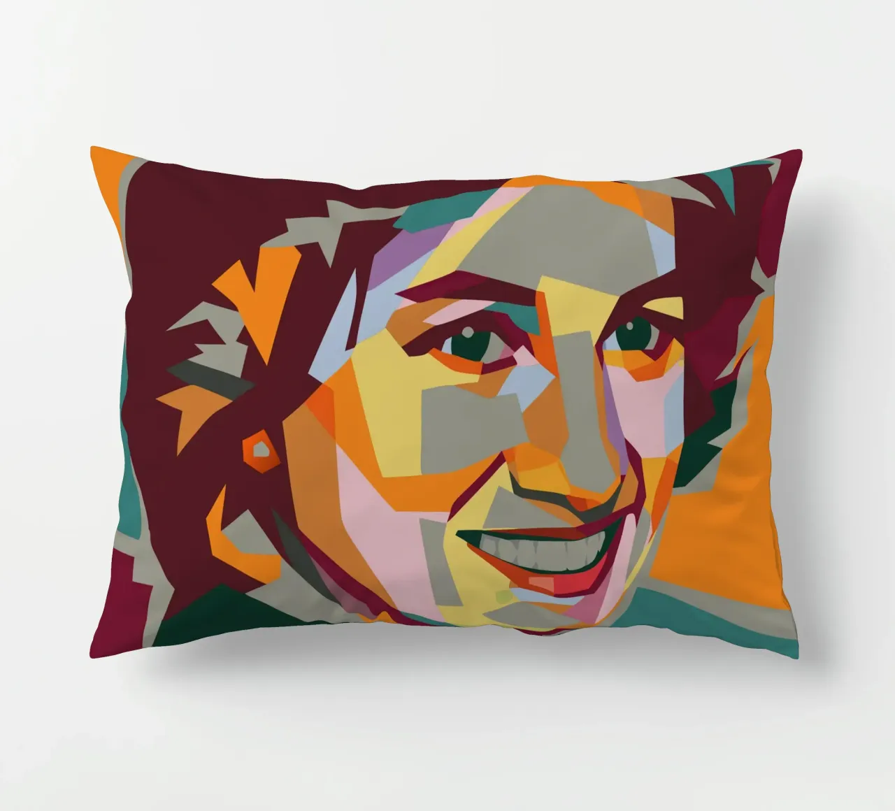 lady diana retro pop art wpap cuscino da aiswa