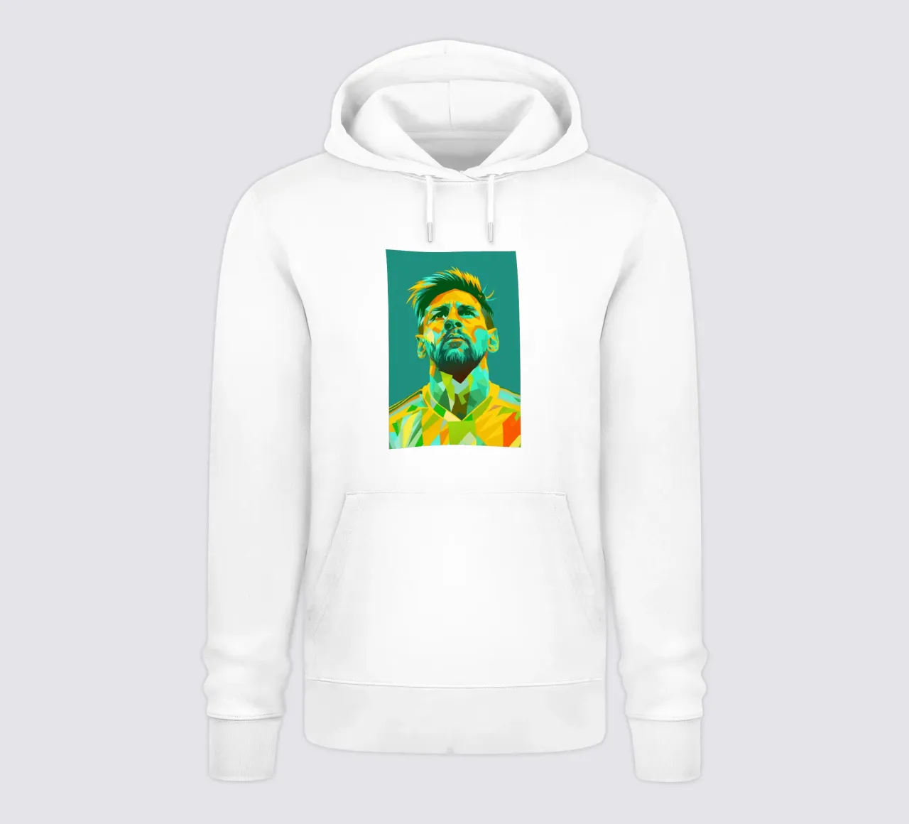 lionel messi retro pop art wpap sudadera con capucha de aiswa