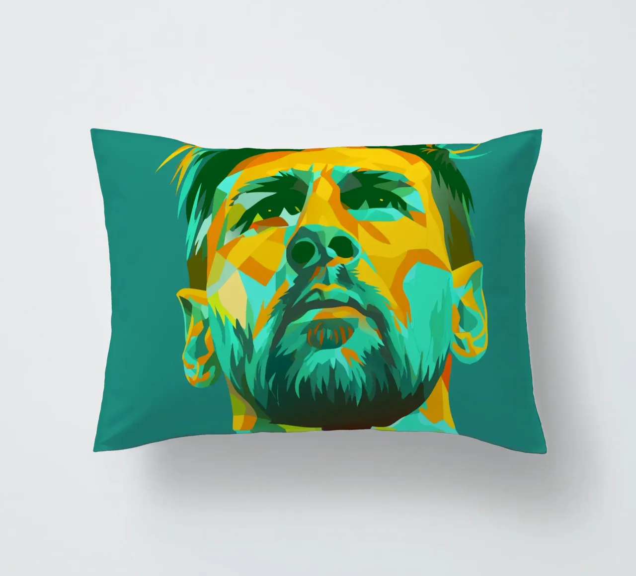 lionel messi retro pop art wpap cuscino da aiswa